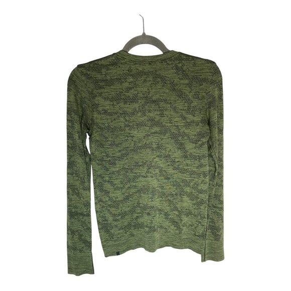 Lululemon Swiftly Breathe Long SleeveDot Scape Rainforest Green / Green Twill-sz - Picture 2 of 7
